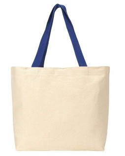 Gemline 220 - Bolsa de Algodón con Asas de Colores