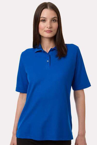 Harriton M105W - Womens Maverick CVC Pique Polo