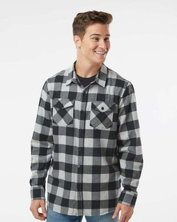 Independent Trading Co. EXP50F - Mens Flannel Shirt