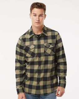 Independent Trading Co. EXP50F - Mens Flannel Shirt