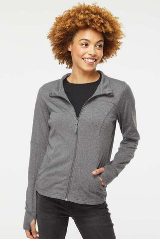 Independent Trading Co. EXP60PAZ - Womens Poly-Tech Full-Zip Track Jacket