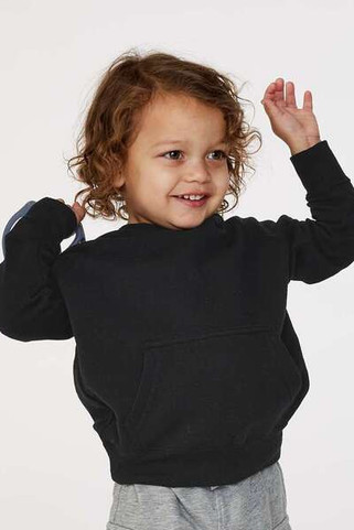 Independent Trading Co. PRM10TSB - Sudadera de raglán con capucha de mezcla especial para niños pequeños