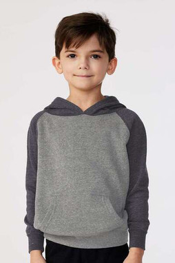 Independent Trading Co. PRM10TSB - Toddler Special Blend Hooded Raglan Sweatshirt
