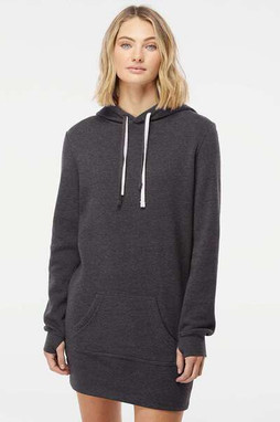Independent Trading Co. PRM65DRS - Women’s Special Blend Hooded Sweatshirt Dress