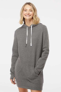 Independent Trading Co. PRM65DRS - Women’s Special Blend Hooded Sweatshirt Dress