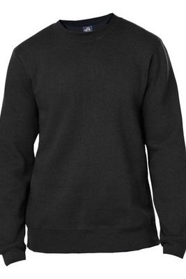 J. America 8424 - Sudadera de forro polar de primera calidad con cuello redondo
