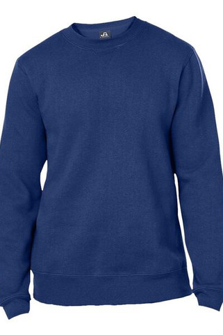 J. America 8424 - Sudadera de forro polar de primera calidad con cuello redondo