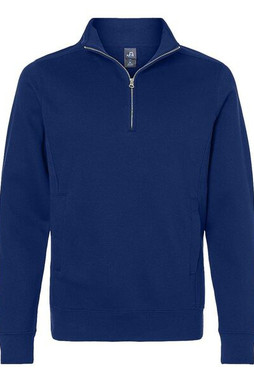 J. America 8717 - Heavyweight Fleece Quarter-Zip Sweatshirt
