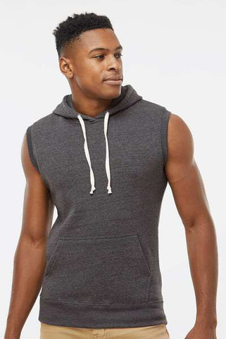 J. America 8877 - Sudadera sin mangas con capucha Triblend