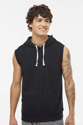 J. America 8877 - Sudadera sin mangas con capucha Triblend
