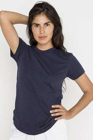 Los Angeles Apparel 21002 - USA-Made Womens Fine Jersey T-Shirt