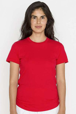 Los Angeles Apparel 21002 - USA-Made Womens Fine Jersey T-Shirt