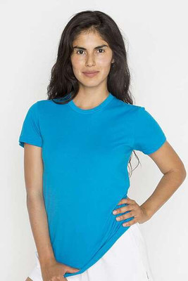 Los Angeles Apparel 21002 - Camiseta de mujer de punto fino USA-Made