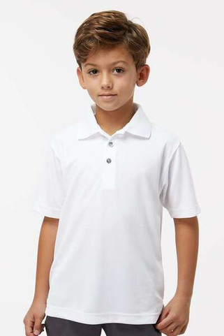 Paragon 108Y - Youth Saratoga Performance Mini Mesh Polo