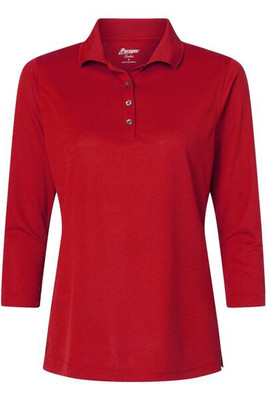 Paragon 120 - Women's Lady Palm Three-Quarter Sleeve Polo