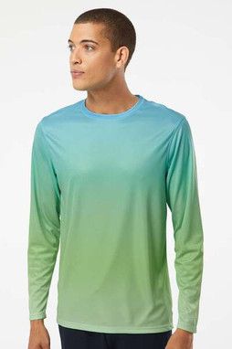 Paragon 225 - Barbados Performance Pin Dot Long Sleeve T-Shirt