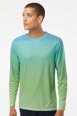 Paragon 225 - Barbados Performance Pin Dot Long Sleeve T-Shirt