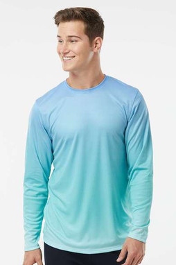 Paragon 225 - Barbados Performance Pin Dot Long Sleeve T-Shirt