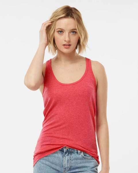 Tultex 190 - Camiseta de tirantes para mujer Poly-Rich Racerback