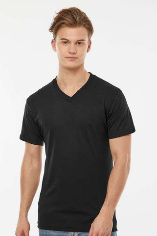 Tultex 207 - Poly-Rich V-Neck T-Shirt