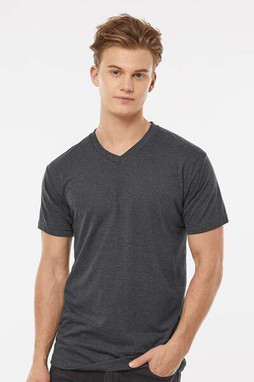 Tultex 207 - Poly-Rich V-Neck T-Shirt