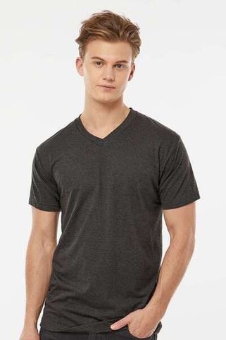 Tultex 207 - Poly-Rich V-Neck T-Shirt