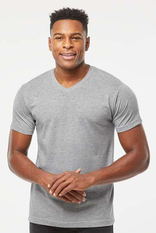 Tultex 207 - Poly-Rich V-Neck T-Shirt