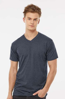 Tultex 207 - Poly-Rich V-Neck T-Shirt