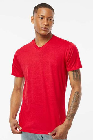 Tultex 207 - Poly-Rich V-Neck T-Shirt