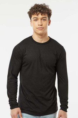 Tultex 242 - Camiseta de manga larga Poly-Rich