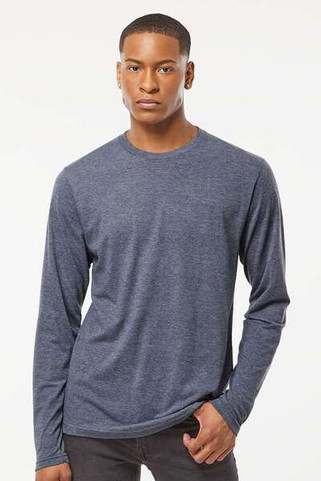 Tultex 242 - Camiseta de manga larga Poly-Rich