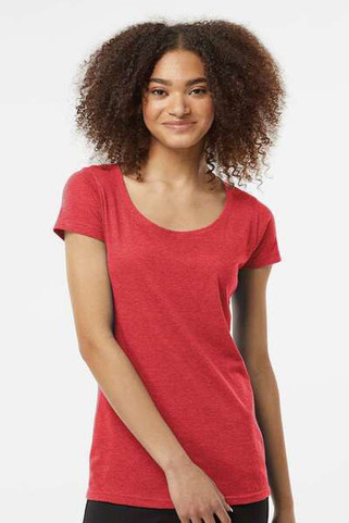 Tultex 243 - Womens Poly-Rich Scoop Neck T-Shirt