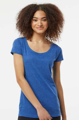 Tultex 243 - Womens Poly-Rich Scoop Neck T-Shirt