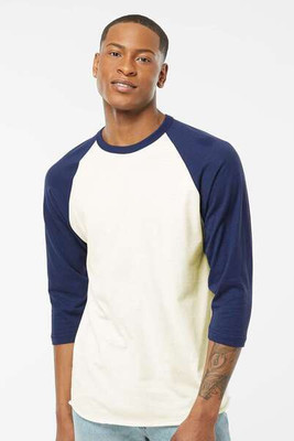 Tultex 245 - Camiseta Raglan de punto fino