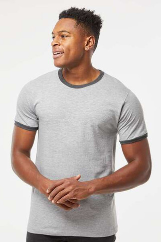 Tultex 246 - Fine Jersey Ringer T-Shirt