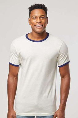 Tultex 246 - Fine Jersey Ringer T-Shirt