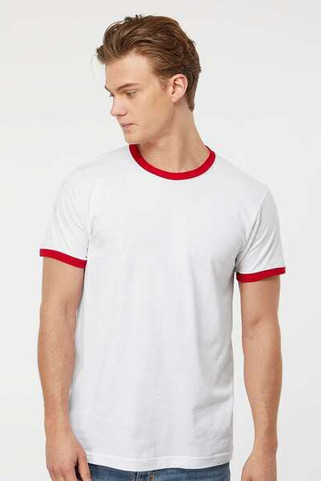 Tultex 246 - Fine Jersey Ringer T-Shirt