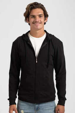 Tultex 260 - Beach Full-Zip Hooded Long Sleeve T-Shirt