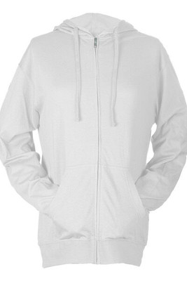 Tultex 260 - Beach Full-Zip Hooded Long Sleeve T-Shirt