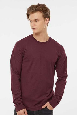 Tultex 291 - Camiseta de manga larga de punto grueso