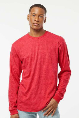 Tultex 291 - Camiseta de manga larga de punto grueso