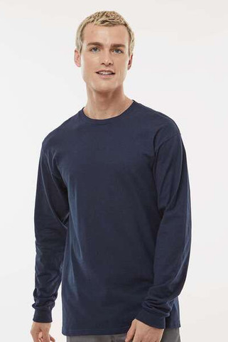 Tultex 291 - Camiseta de manga larga de punto grueso