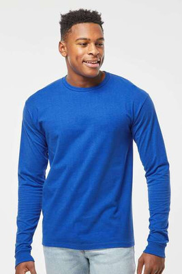 Tultex 291 - Camiseta de manga larga de punto grueso