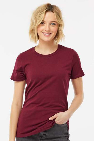 Tultex 516 - Camiseta de algodón para mujer
