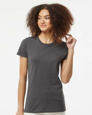 Tultex 516 - Camiseta de algodón para mujer