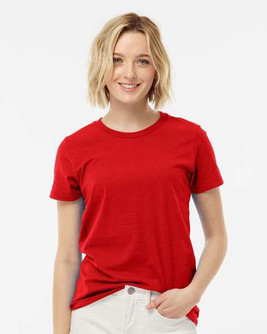 Tultex 516 - Camiseta de algodón para mujer