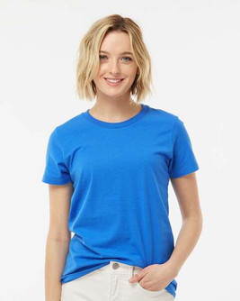 Tultex 516 - Camiseta de algodón para mujer