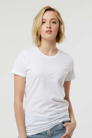 Tultex 516 - Camiseta de algodón para mujer