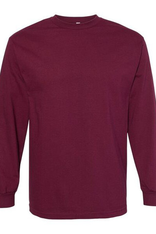 American Apparel 1304 - Unisex Heavyweight Cotton Long Sleeve Tee