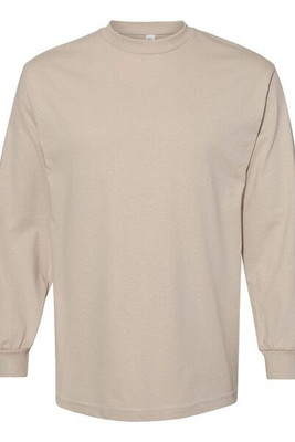 American Apparel 1304 - Unisex Heavyweight Cotton Long Sleeve Tee